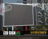 P10 Moving Display Board with Neon Signage