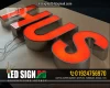 SS Acrylic Letter with RGB 3D LED Signage Working & Making Sign Advertising Branding Agency Company in Bangladesh.