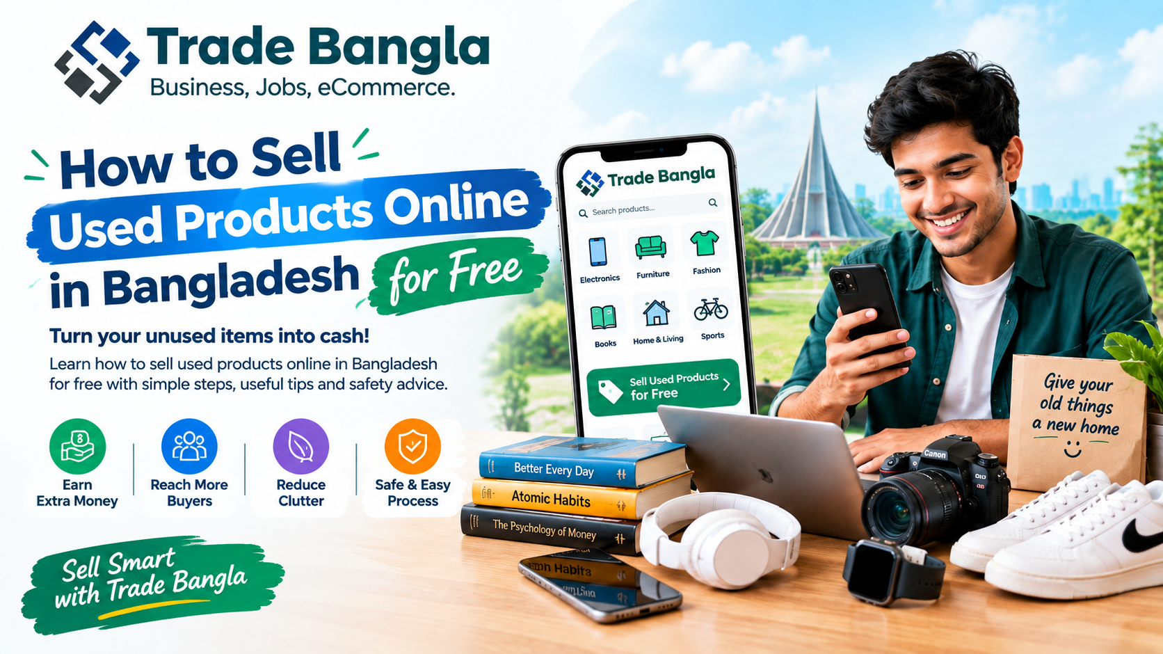 How to Sell Used Products Online in Bangladesh for Free