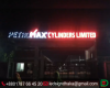 led sign and neon sign with acp board branding