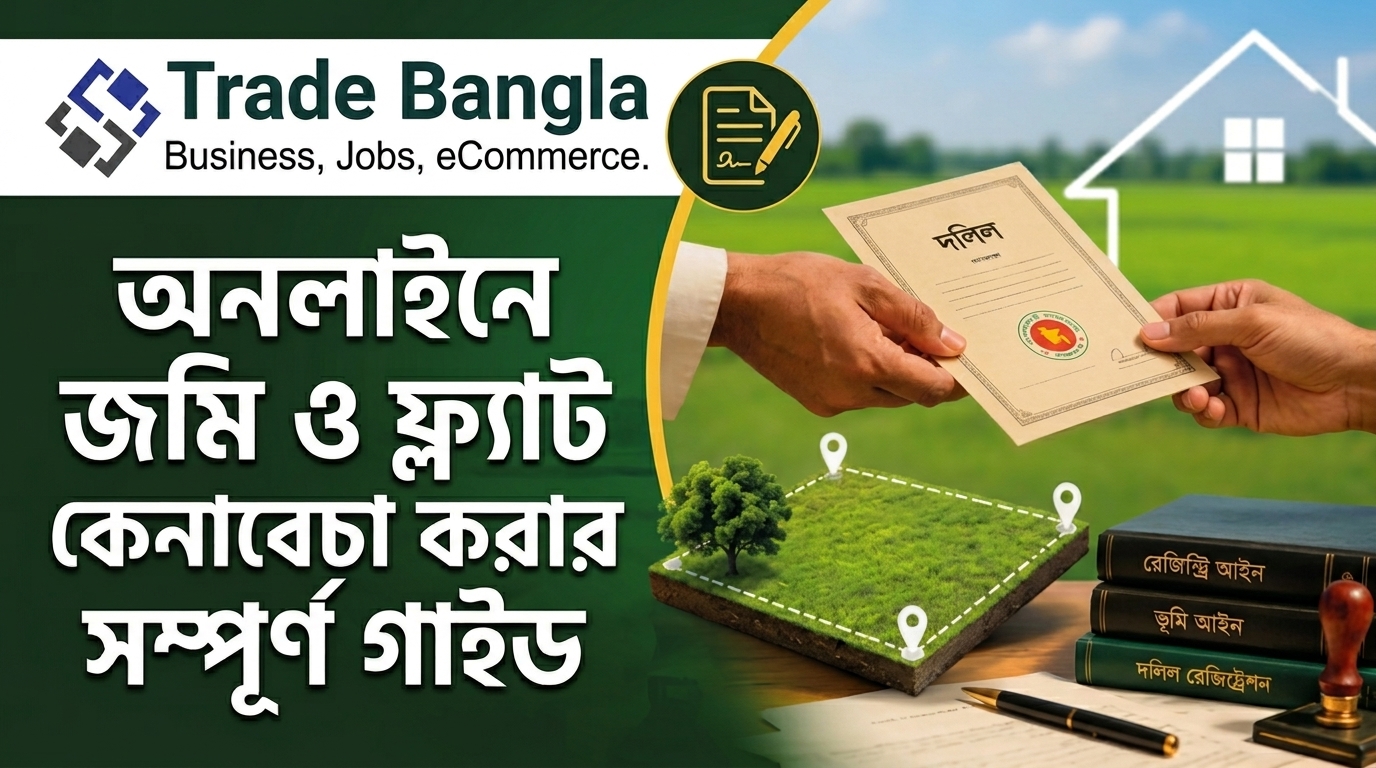 অনলাইনে জমি ও ফ্ল্যাট কেনাবেচার সম্পূর্ণ গাইড