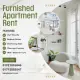 Comfort Furnished 2-Room Studio Apt Rent in Bashundhara R/A